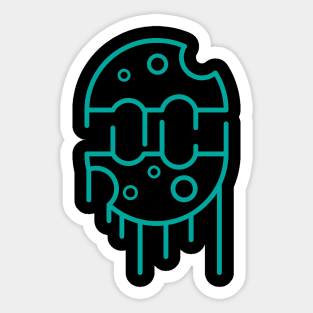 vector illustration of an abstract Sticker